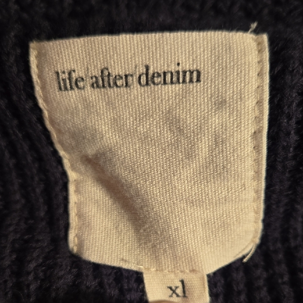 Life After Denim Black Cardigan - Picture 2 of 10
